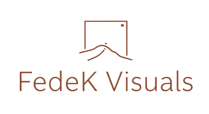 FedeK Visuals logo